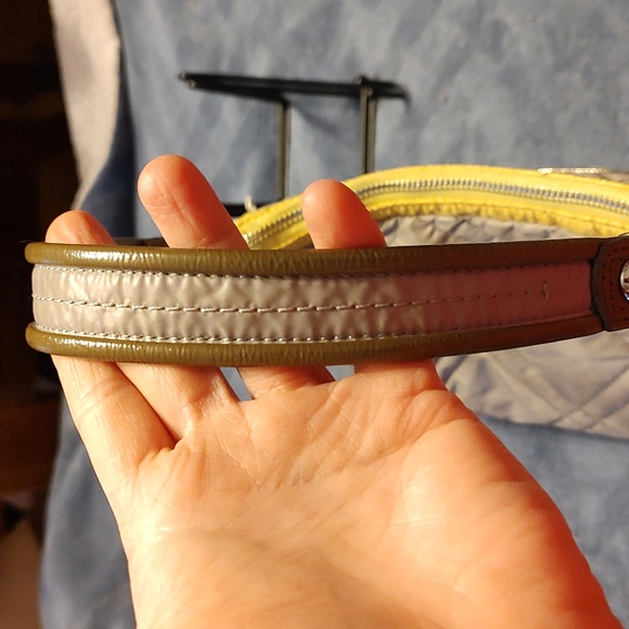 Coach Poppy Ski Bunny 15871 Quilted Nylon & Patent Leather shoulderbag. GUC. - Picture 4 of 16